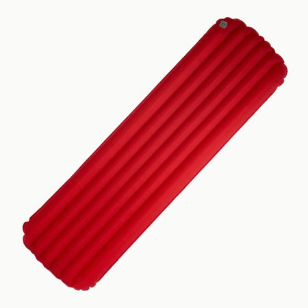 Ковер надувной утеплённый BTrace AirMat Tube (183*51*8см, Красный)
